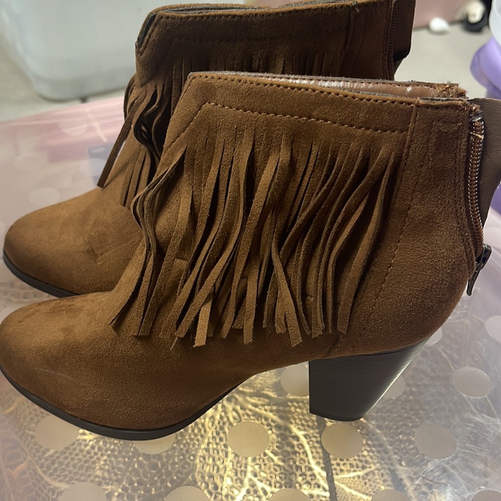 Brown Booties - Picture 2 of 5